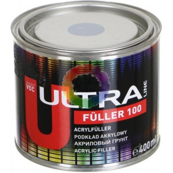 Акриловий грунт Novol ULTRA LINE FULLER 100, сірий 5+1, 400 мл (без затверджувача)