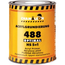 Грунт акриловий для авто CHAMÄLEON 488 OPTIMAL HS 5+1, 1л, червоний (без затверджувача)