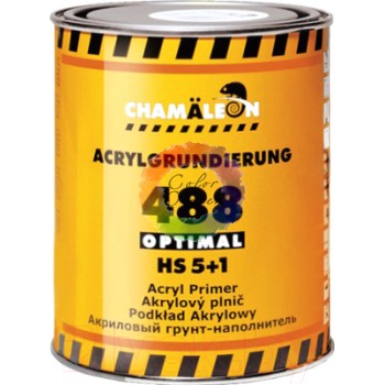Грунт акриловый для авто CHAMÄLEON 488 OPTIMAL HS 5+1,1л, белый (без отвердителя)