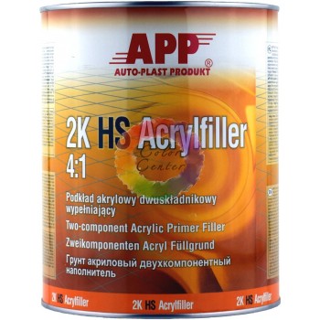 Грунт акриловый АРР 020416 2К HS Acrylfiller 4:1.1л, серый (без отвердителя)