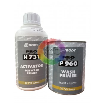 Кислотний грунт та активатор Body 960 Wash primer 1 л + 1 л