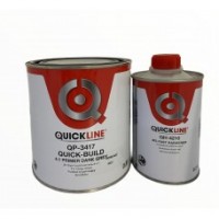 Автомобільний грунт наповнювач Quickline 4:1 Quick-Build 0,8 л + затверджувач 0,2 л, темно-сірий