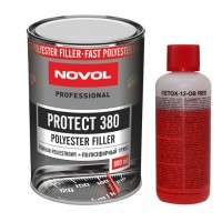 Поліефірний грунт для авто NOVOL PROTECT 380, 0,8+0,08