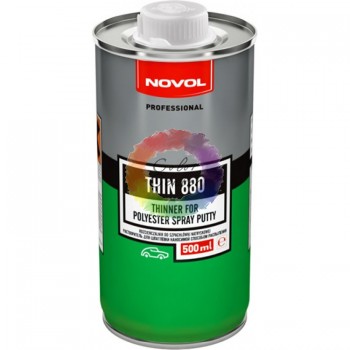 Novol THIN 880 Розчинник для рідкої шпаклівки SPRAY, 0,5л