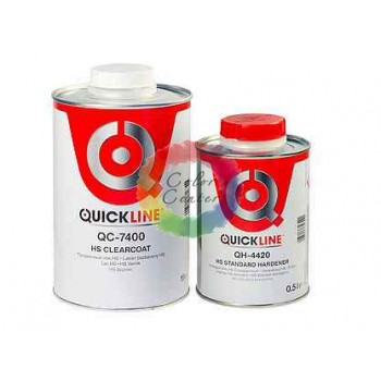 Quickline Лак 7400 1л +затв. стандарт 4420, 0,5л 