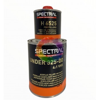 Грунт акриловый, мокрым по мокрому SPECTRAL UNDER 325–00 VHS 1л + отвердитель Н6525 0,25л, белый