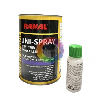 Шпаклівка розпилююча RANAL UNI-SPRAY 1,2 кг
